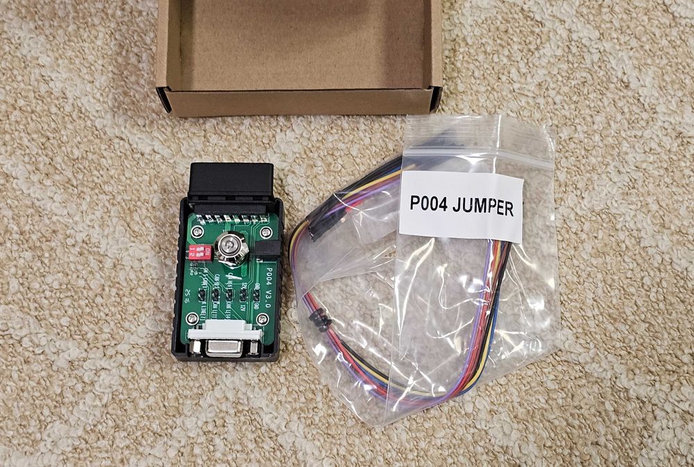 Adaptor OBDSTAR AIRBAG RESET KIT P004  + P004 Jumper 3000 ECU Part No.