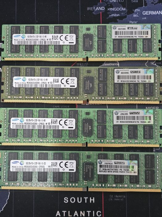 Kit 128GB RAM Samsung DDR4 ECC Registered Server