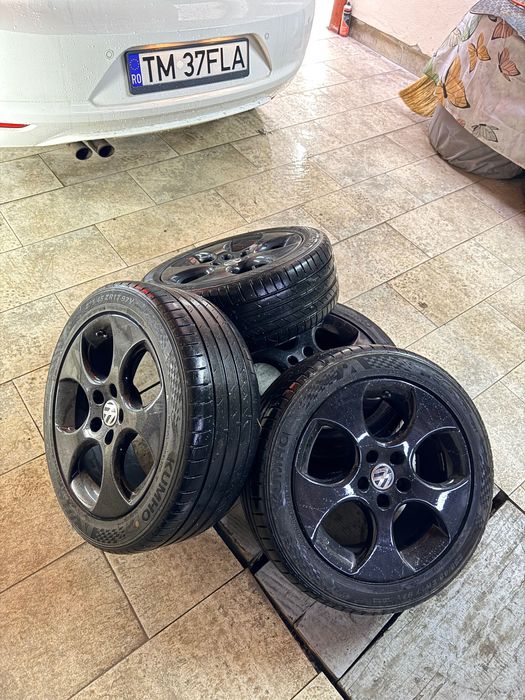 Jante 5x112, R17 BBS Detroit GTI + cauciucuri vară ca noi