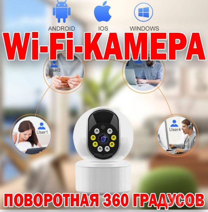 Акция IP камера 360 градусов видеонаблюдения