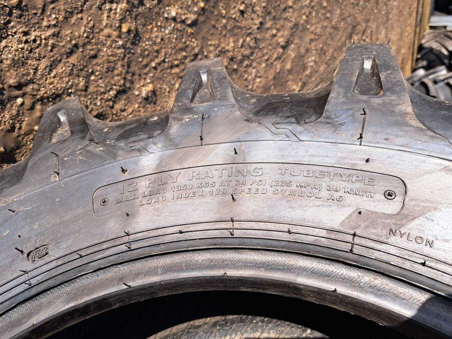 13.6-24 ozka anvelope noi agricole de tractor fata cu 12pliuri