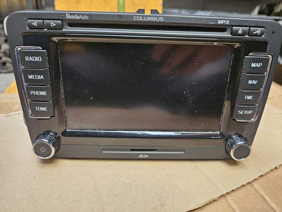 Navigație originala Skoda model columbus rns 510 decodata