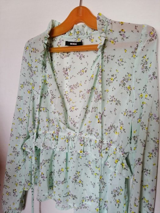 НОВА! дамска блуза на цветя