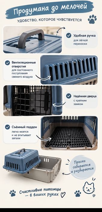 Переноска для жевотных