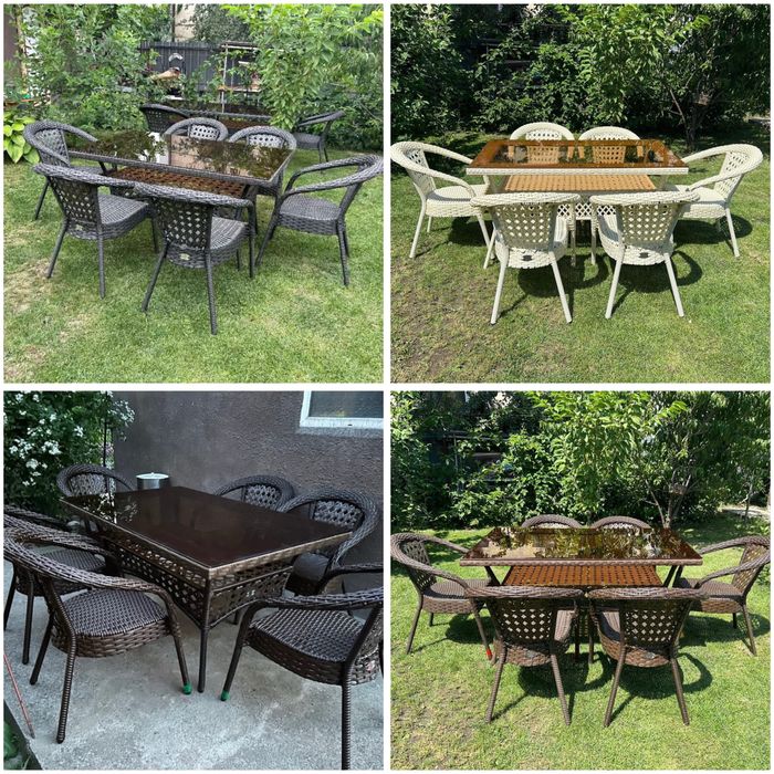 Deko classic на 6 персон. Ротанговая мебель для дома,сада, ресторанов