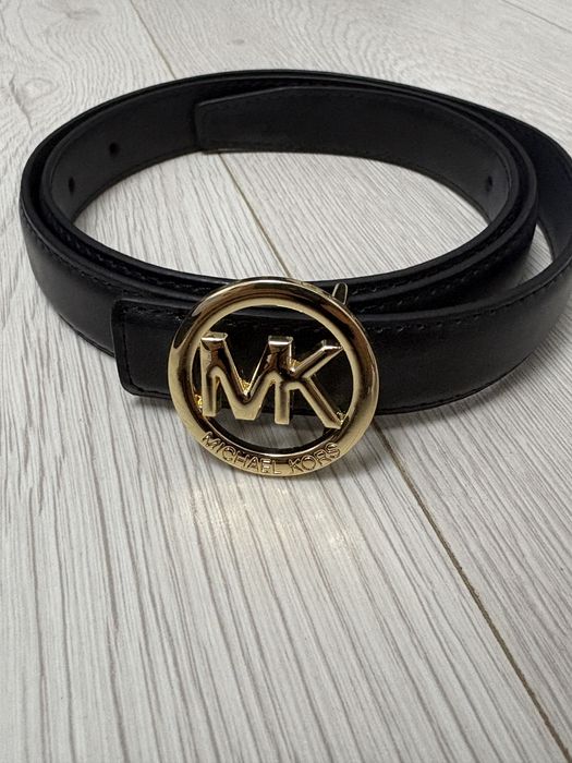 Curea Michael Kors piele ecologica neagră