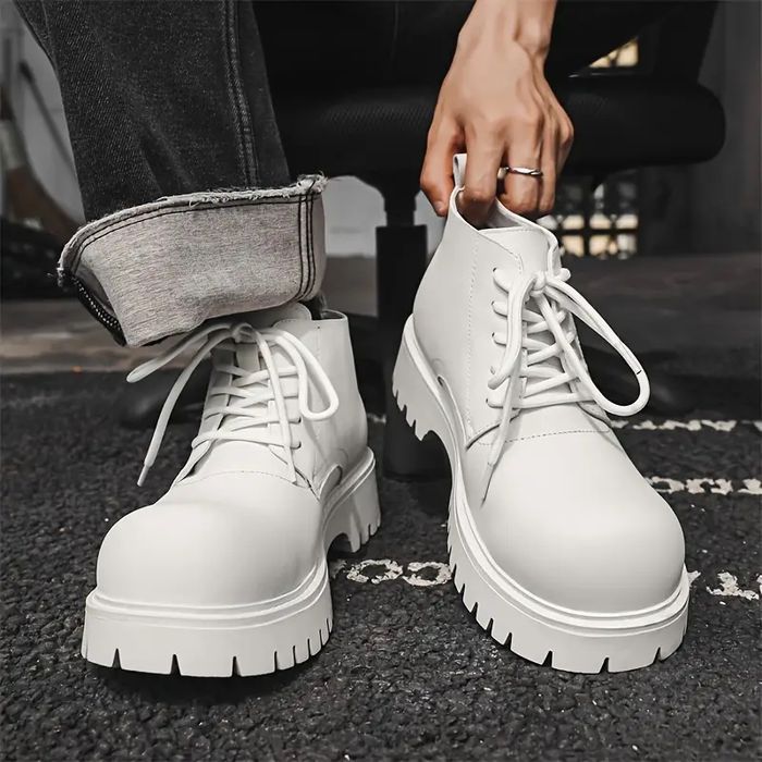 Ботинки белые 43 размер