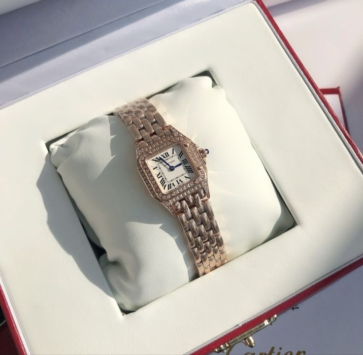 Ceas Cartier Panthère Rose Gold Diamond 22mm