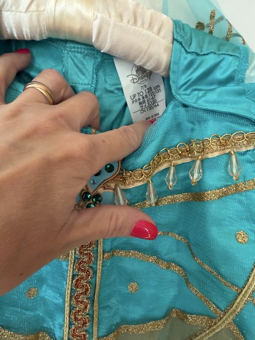 Рокля от Disney Store- принцеса Жасмин. 7/8 г