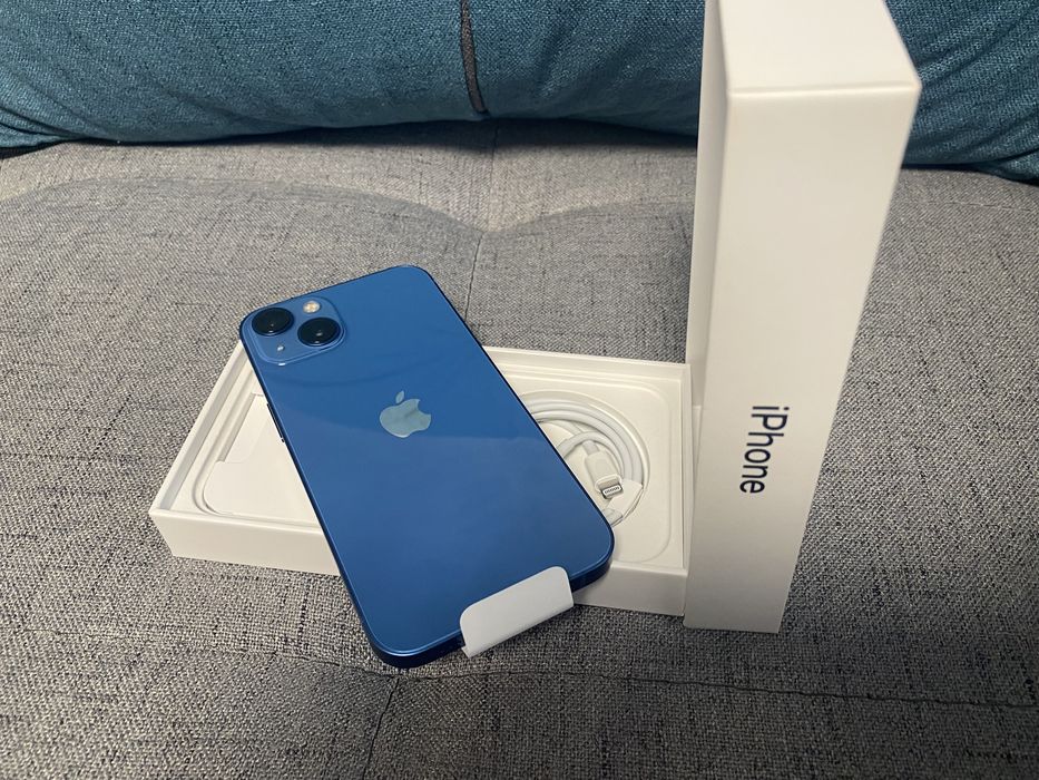 Apple ,I phone 13 128 GB  85%пълен комплект.