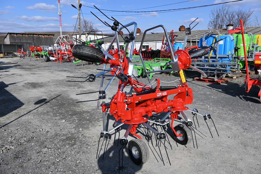 Grebla de ravasit hidraulica DA ROS GIM400 HY - fabricat in ITALIA