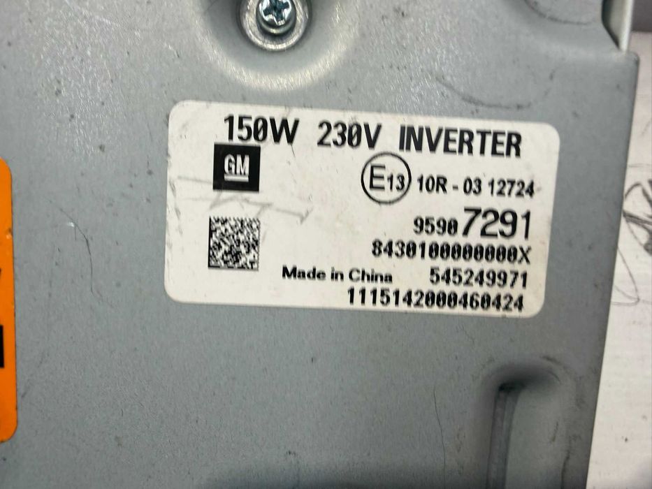 Invertor 150W 230V / Modul convertor tensiune Opel Mokka 95907291 2015 / [2012-2016] / (5C3)