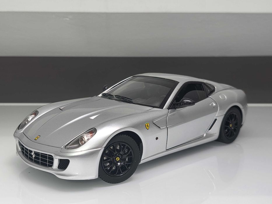 Macheta Auto Colectie 1/18 Hotwheels Elite Ferrari 599 GTB Fiorano Editie Limitata