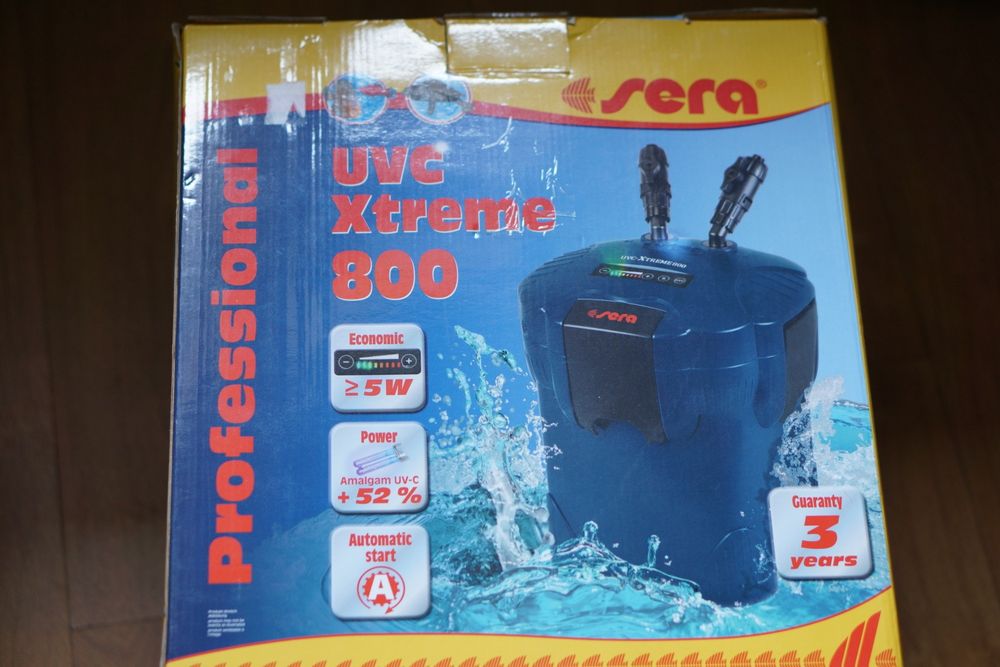 Filtru extern Sera UV-C xtream 800