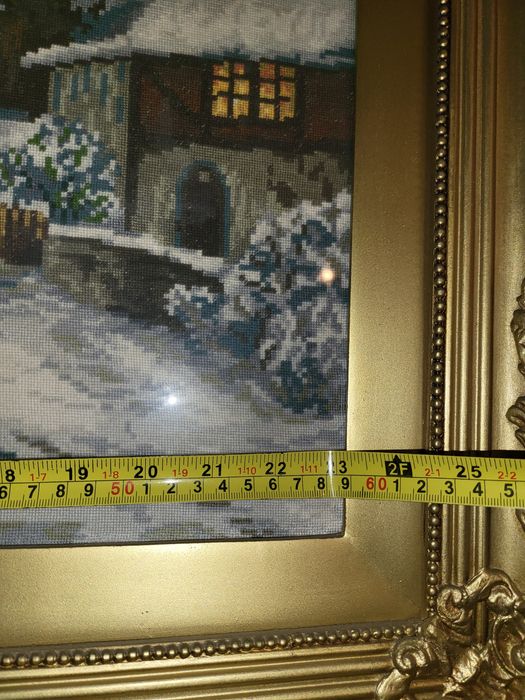 Гоблен,, Зимен параклис " в рамка