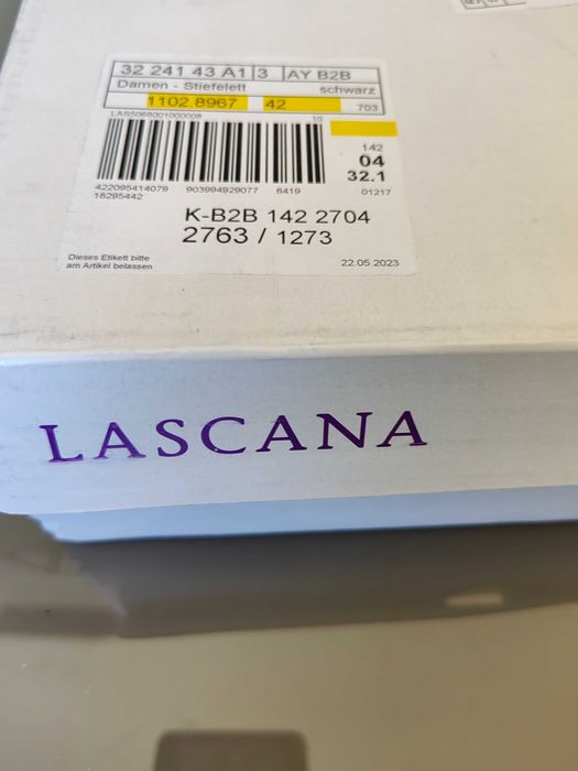 Дамски боти Laskana 42  н-р, боти 40н-р