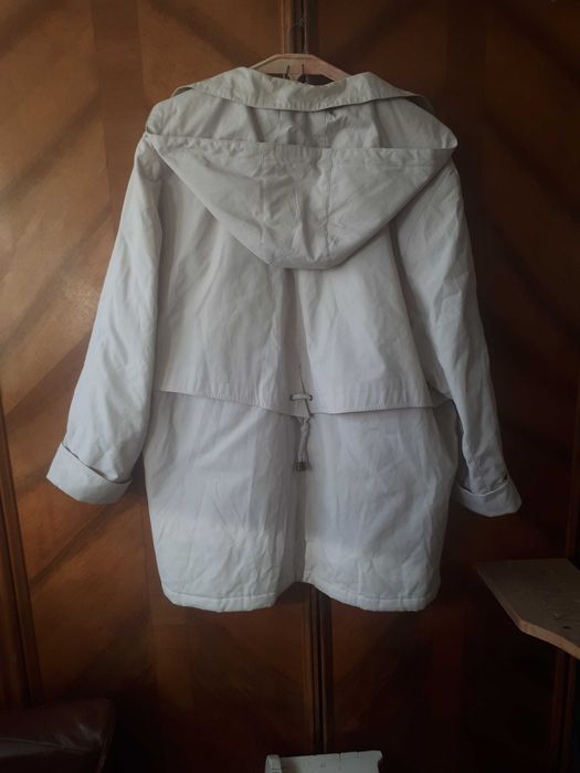Haină ,UȘOARĂ, primăvară-toamnă,  cu gluga detașabila, din tercot