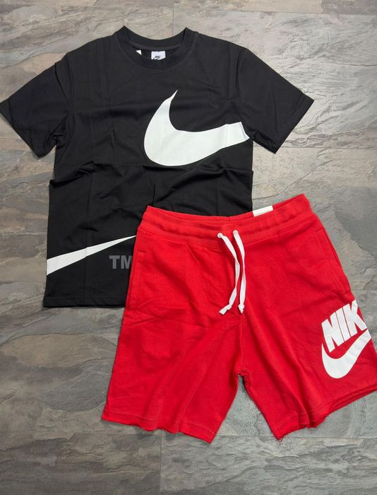 Мъжки летен комплект – тениска + къси панталони NIKE | Топ модел 2026