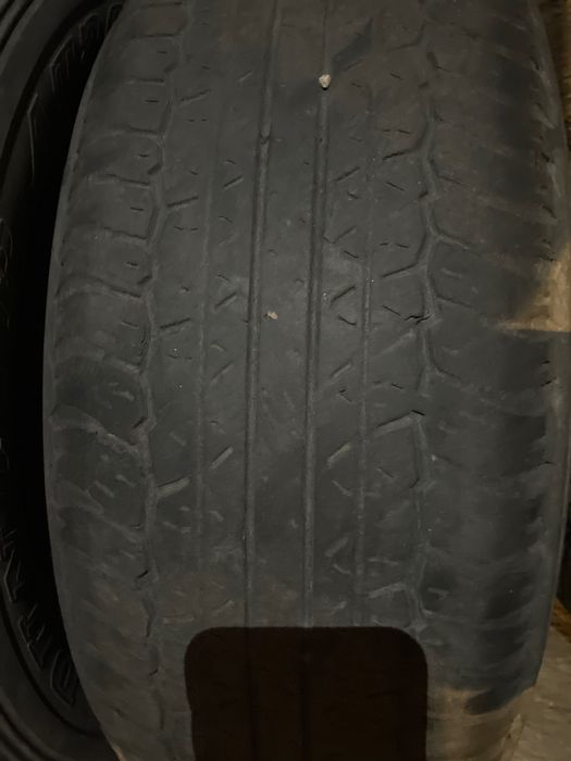 Резина 4 колеса б/у Dunlop Grandtreck