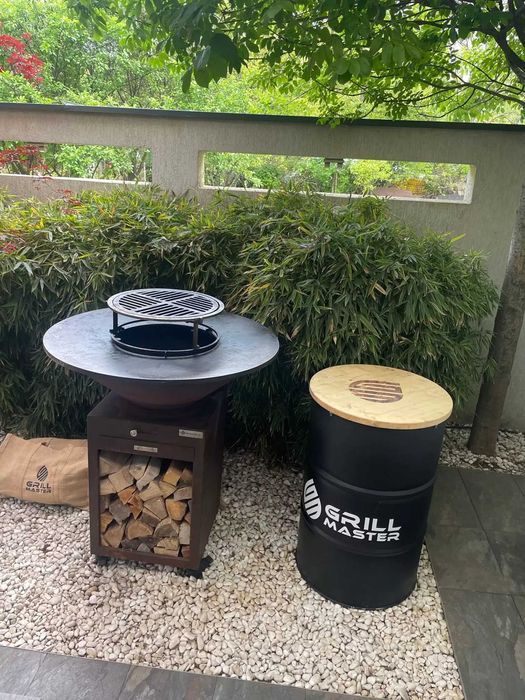 butoi din tabla pentru cazan serpentina , afumatoare , depozitat