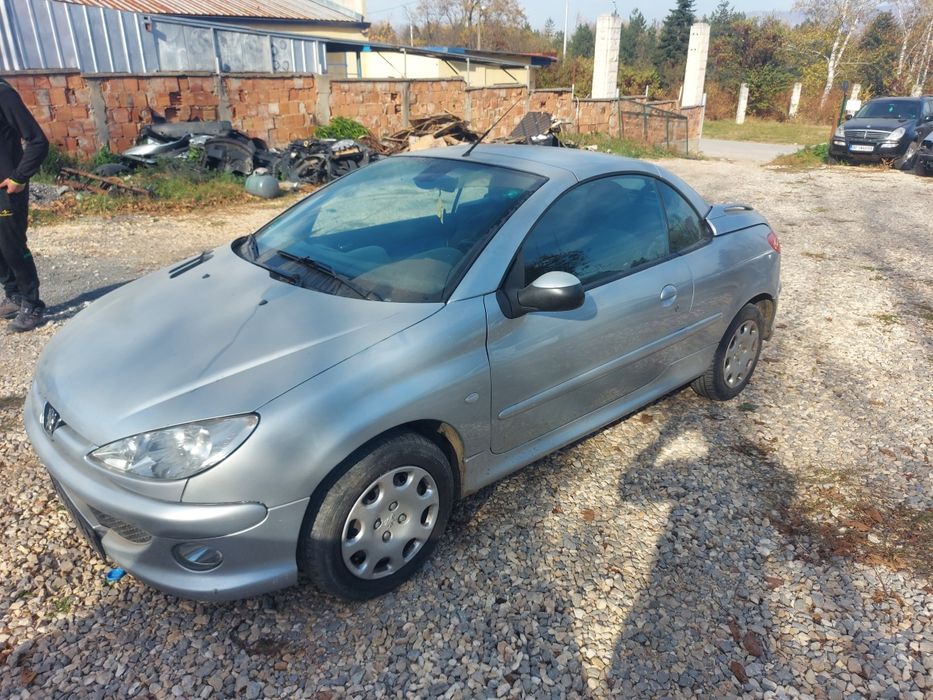 Пежа 206цц 1.6 i на части !!!