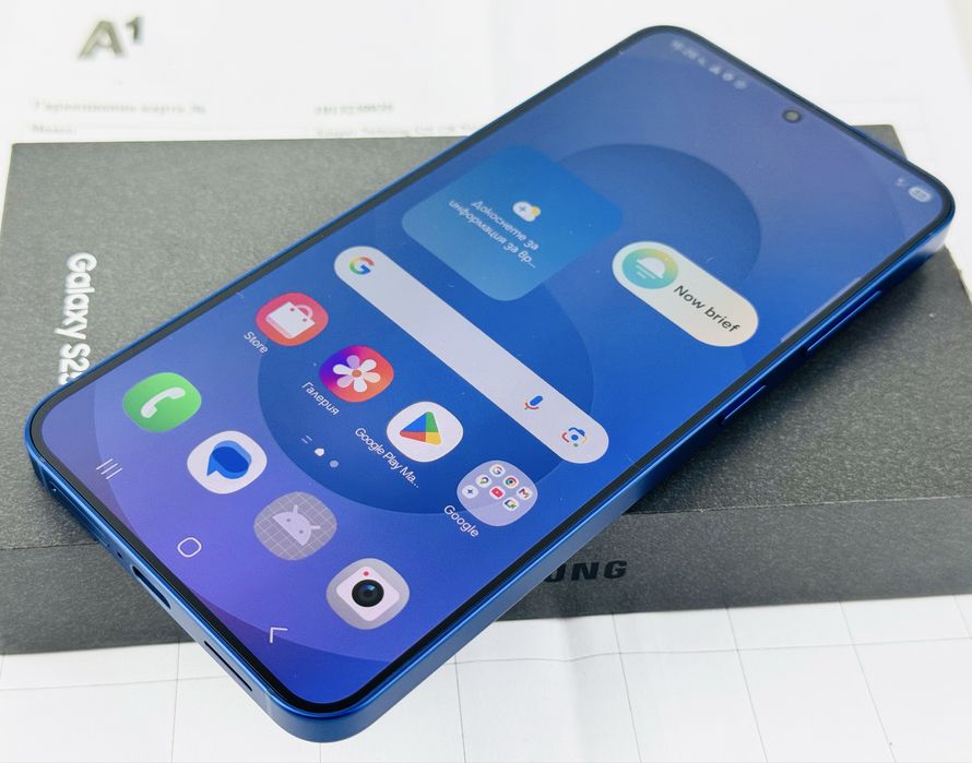 НОВ! Samsung Galaxy S25 5G 128GB 12RAM Navy 2г. Гаранция!