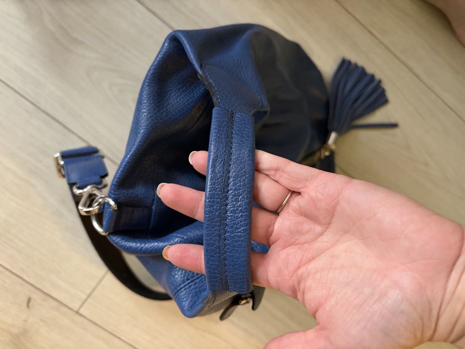 Geanta/Rucsac de piele Musette