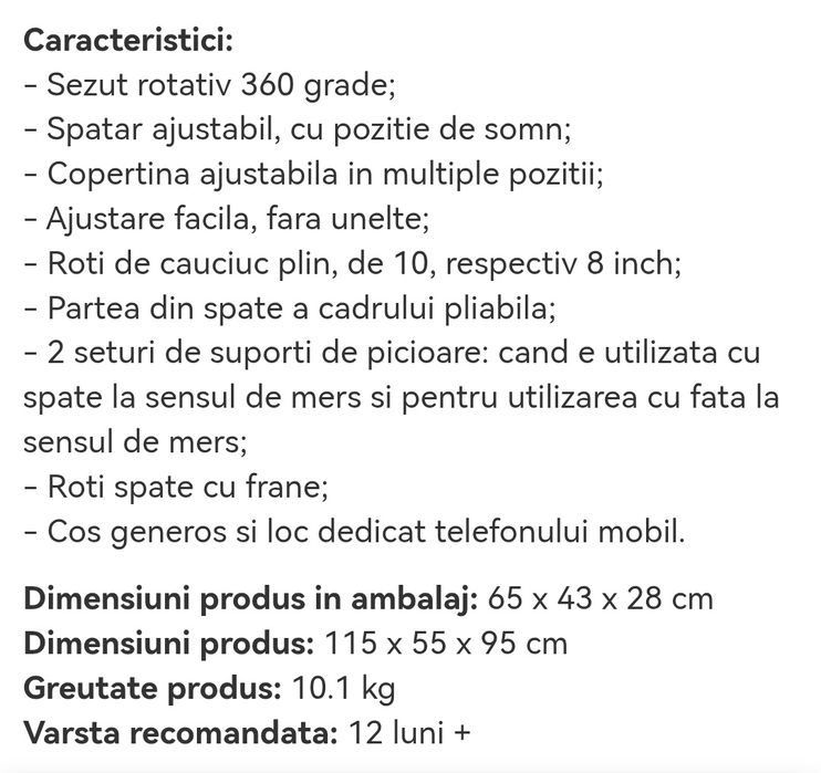 Tricicleta coccolle venti