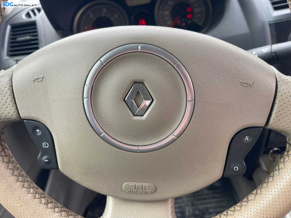 Airbag de pe Volan Modelul cu Comenzi Crem Bej Renault Megane 2 2002 - 2008 [B4540]
