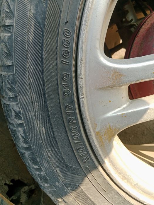 Обмен диски с резиной 17 на 15