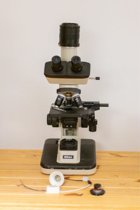 microscop nikon alphashot 2 ys2