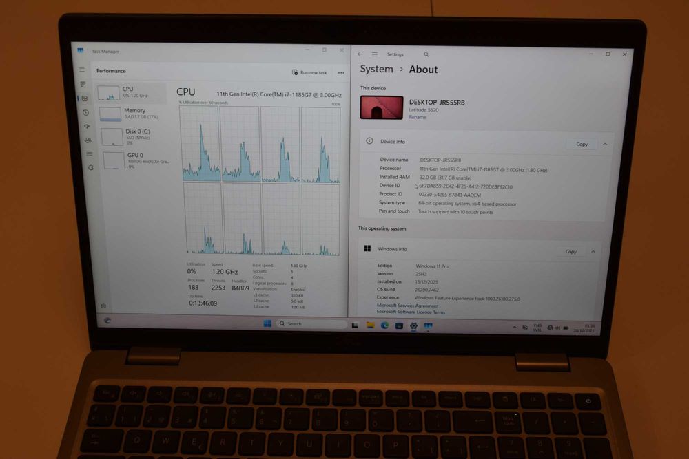 Dell Latitude 5520 — i7 / 32GB / 512GB / TOUCH