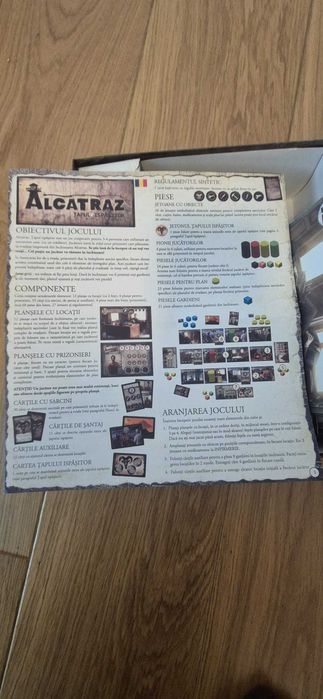 Joc de societate Alcatraz: Țapul Ispășitor (Board game în limba română)