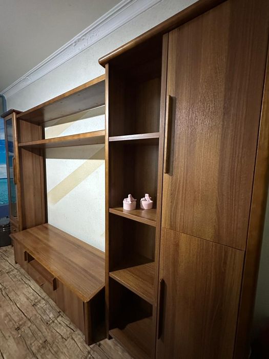 Деревянная стенка горка