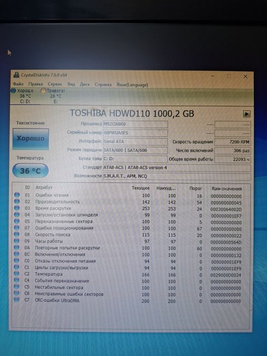 Продам жесткий диск 1 Тб.