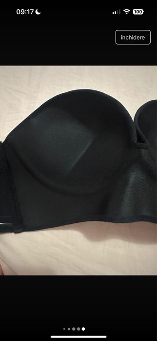 sutien fara bretele cu push-up