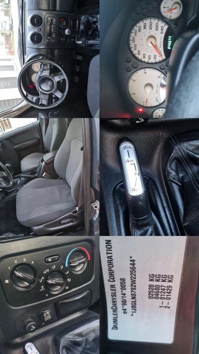 Vând Jeep Cherokee Sport Motor 2.5CRDi 4x4 cu reductor an 2002