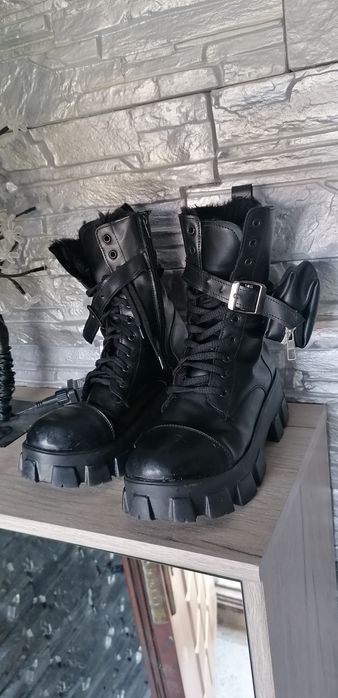 Ghete îmblanite piele eco mărimea 38