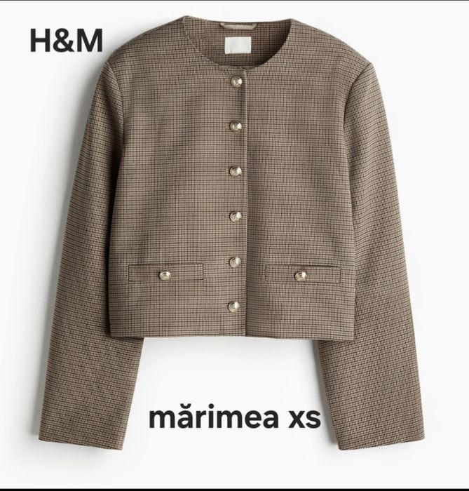Sacou H&M nou cu eticheta