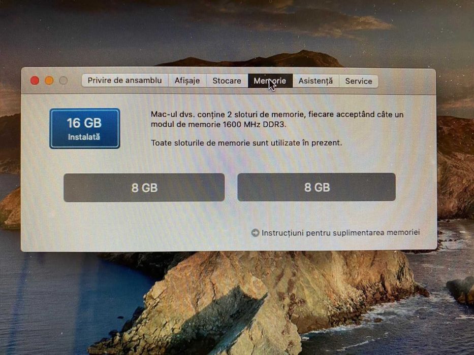 MacBook Pro 13 2012 i5 16Gb/Ram SSD Intel 256GB  Perfect Funcțional