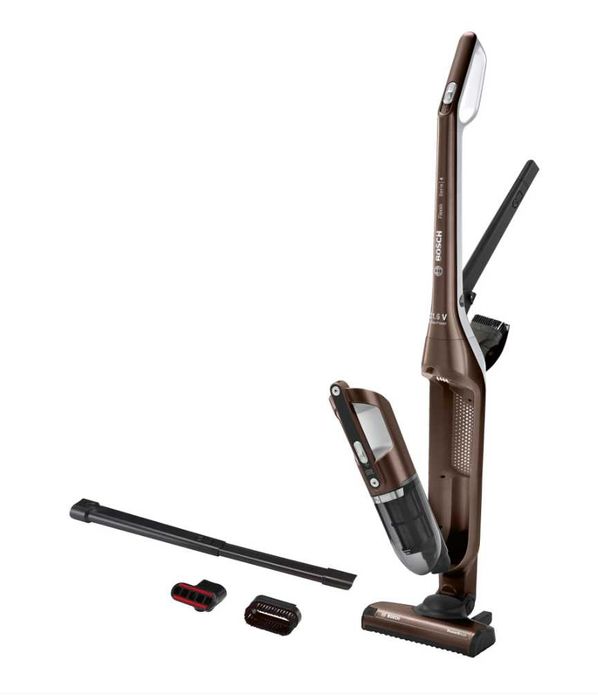 Aspirator vertical Bosch 21.6 V 2 in 1 LI-Ion 2 trepte de putere maro