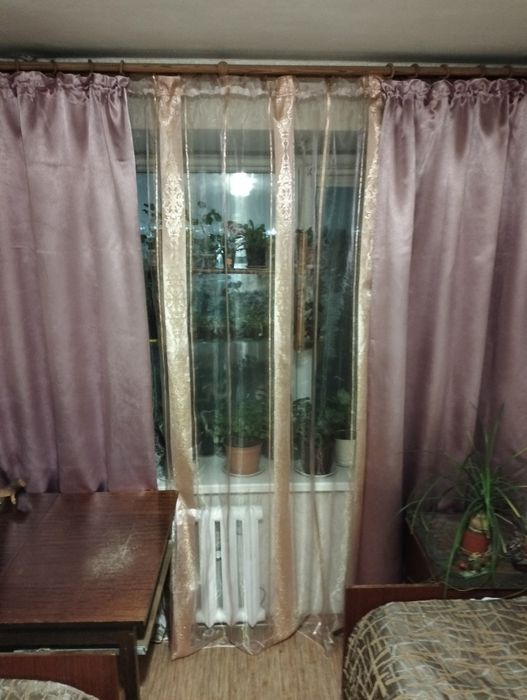 Шторы 2шт+тюль 2,40х2м