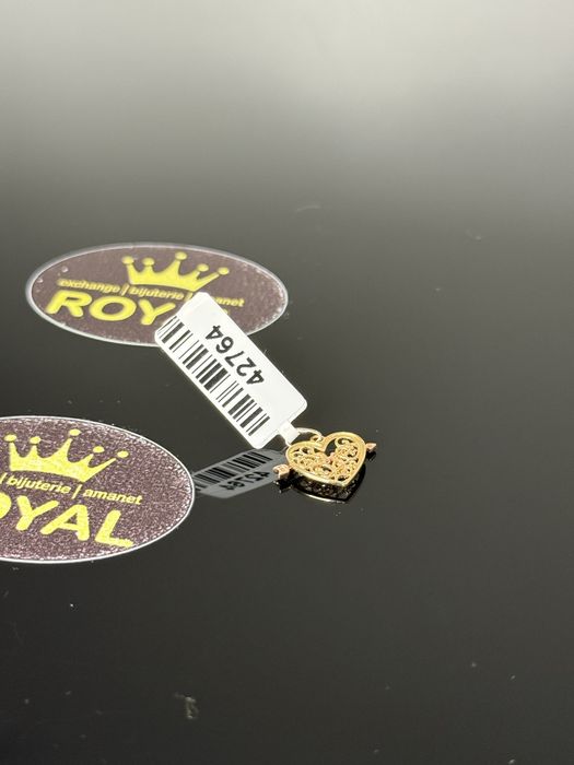 Bijuteria ROYAL : Pandantiv AUR 14K NOU / 0.75 GR
