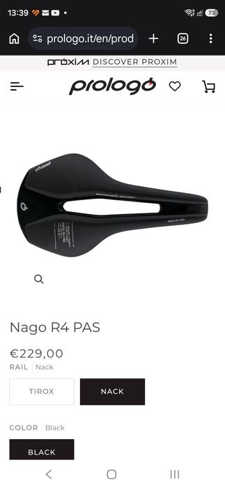 Sa scaun carbon Prologo Nago R4 Pas  stare foarte buna
