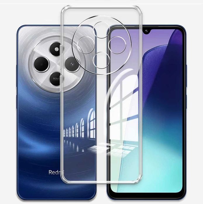 Xiaomi Redmi 14C - Силиконов Прозрачен Кейс Гръб