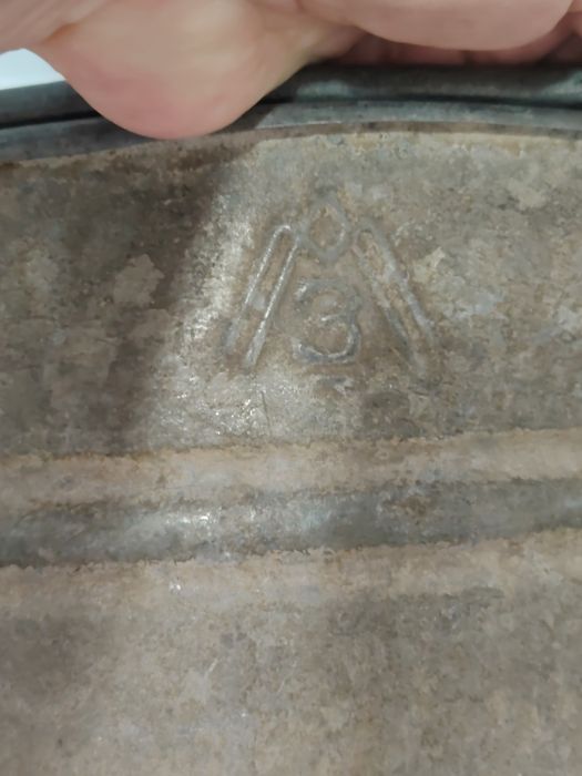 Ведро железное советское