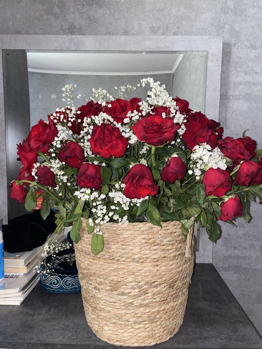 Розы цветы на день рождения