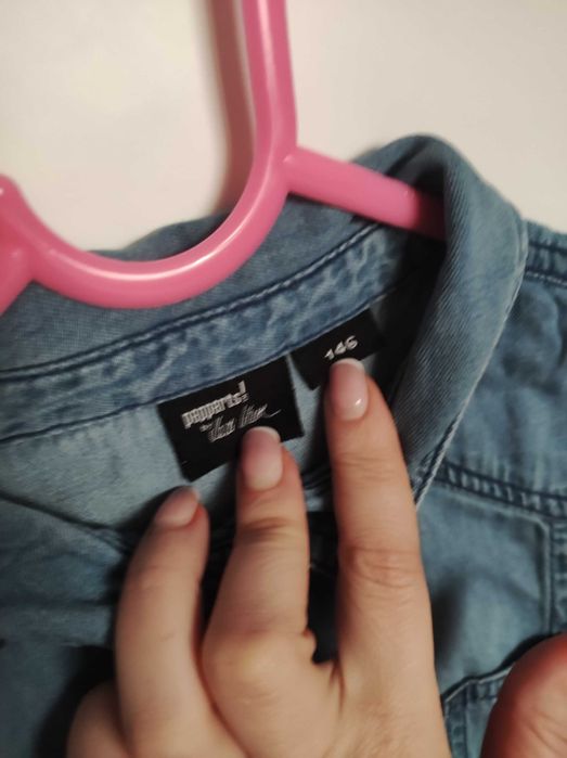 Рокля Brezee girls - 134см. и дънкена рокля 146 см.