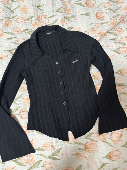 Черная рубашка XS