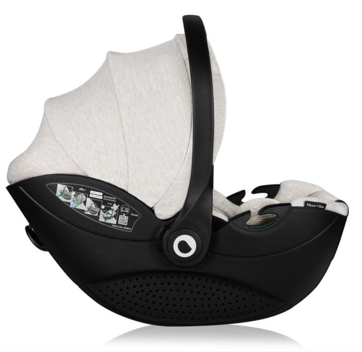 Scoica auto lionelo moxie i size 360 grade, bambus